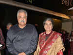 Satish Shah and wife
