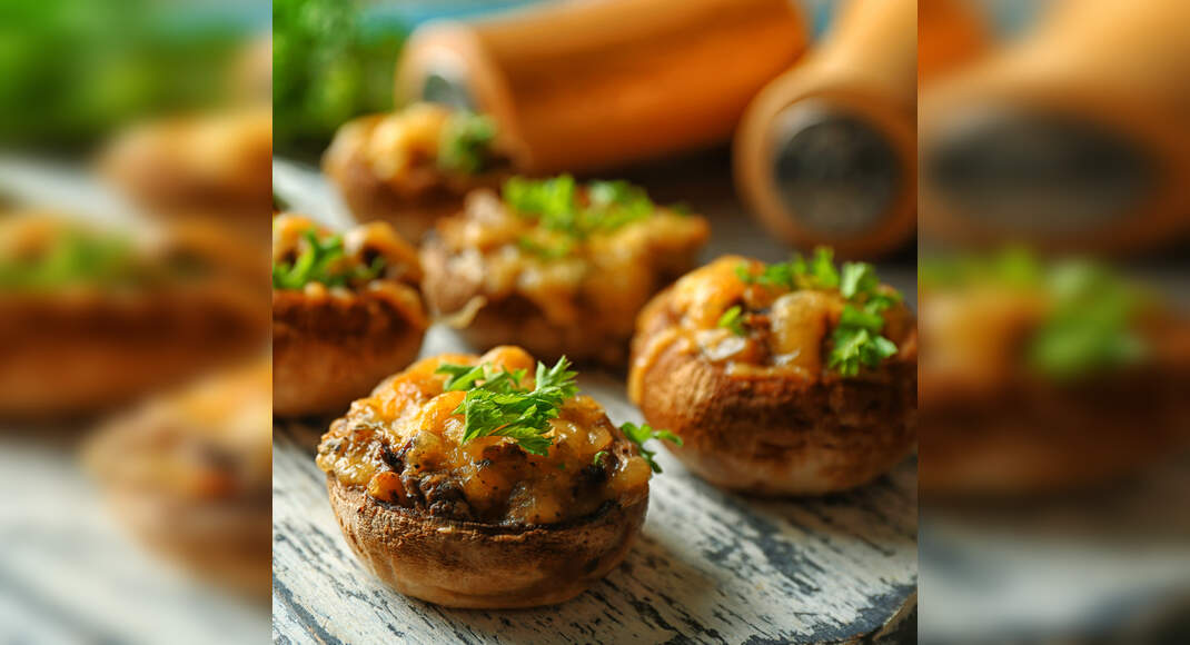 Stuffed Mushrooms with Crabmeat Recipe How to Make Stuffed Mushrooms