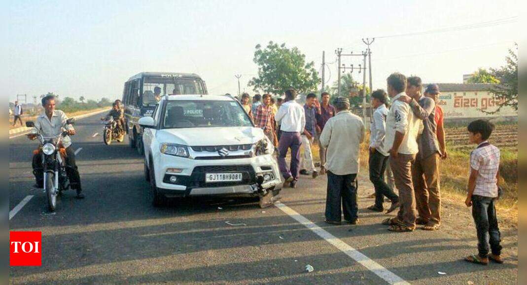 Road Accident: Woman, son killed in Keshod road accident | Rajkot News ...