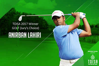 Mahindra Scorpio TOISA: Anirban Lahiri is Golfer of the Year once more