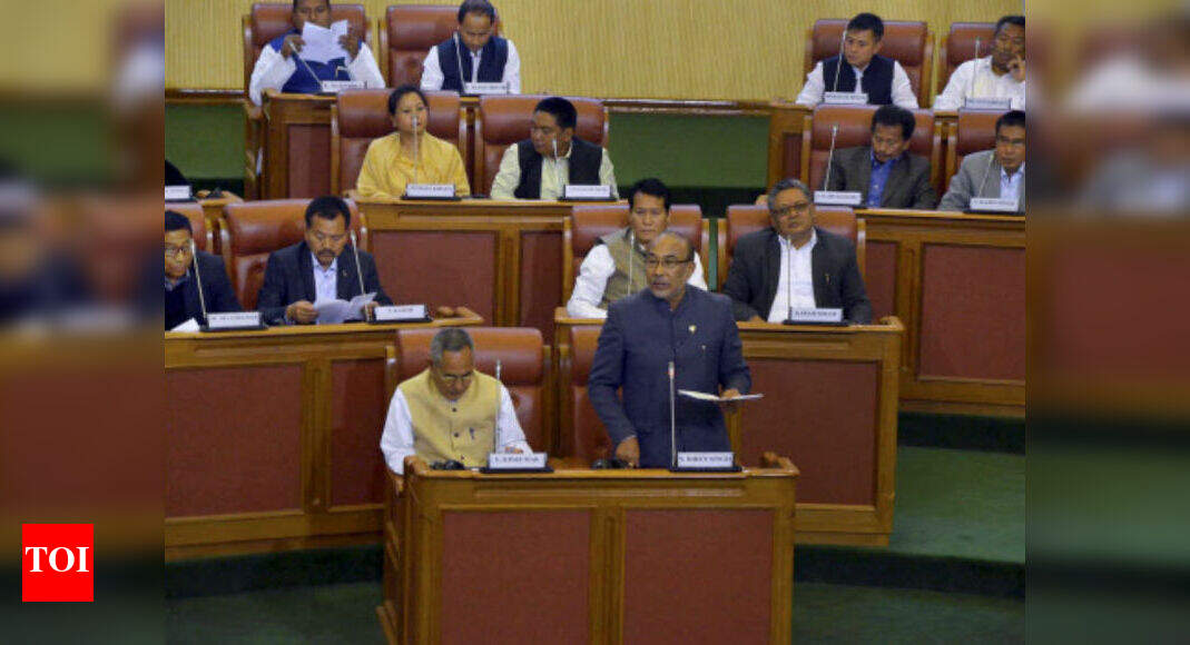 BJP wins floor test, gets Speaker post in Manipur | Imphal News - Times ...
