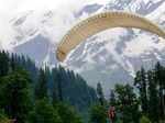 Zorbing and Paragliding