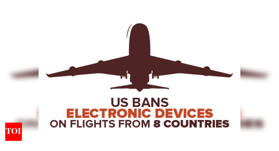 Infographic No iPads, laptops, cameras allowed on board US bound