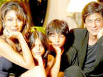 Shah Rukh Khan & his family