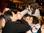 SRK with young female fans