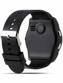 noise turbo black smartwatch black strap regular