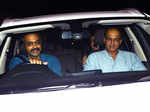 Avinash Gowariker and Ashutosh Gowariker arrive together during the screening