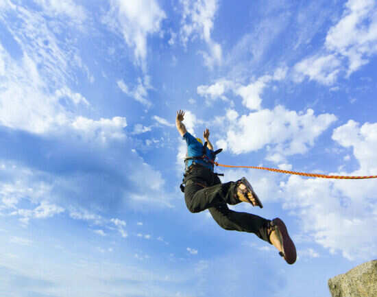 Bungee jumping
