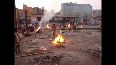 Swargadwar crematorium, encroached, government to remove squatters