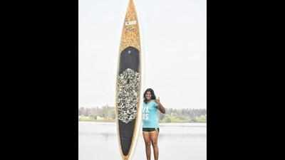 Mangaluru girl to represent India at surfing event in North Carolina