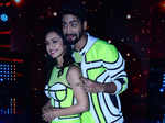 Abigail Jain and Sanam Johar on the sets