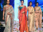 Models walk the ramp for Pallavi Madhesia Yadav