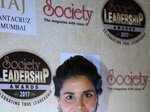 Kirti Kulhari during the Society Leadership Awards