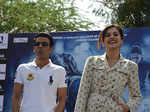 Manoj Bajpayee and Taapsee Pannu during the promotion