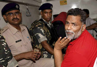 Madhepura MP Pappu Yadav arrested after a four-hour high-voltage drama at his residence in Patna