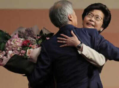 Hong Kong gets first woman leader