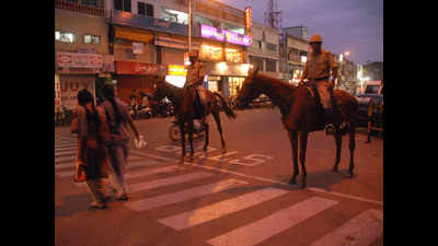 Bengaluru goes the Canada way, gets mounted police