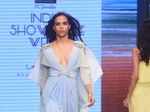 Designer Nandita Mahtani’s collection is showcased by a model