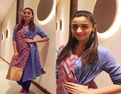 7 Ways To Style Your Ethnic Outfits Like Alia Bhatt - Times Of India