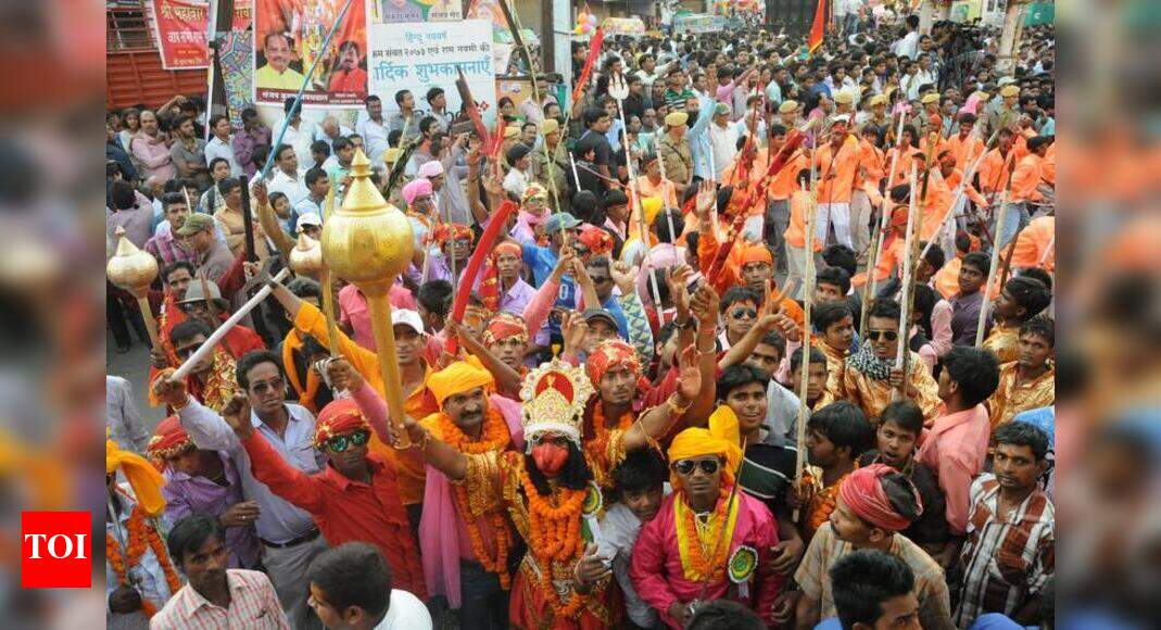 Nava varsha festivities turn saffron in Steel City Jamshedpur News