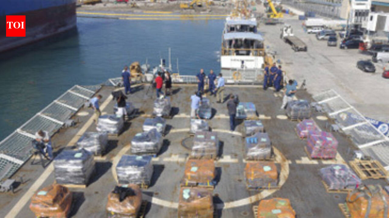 US Coast Guard seizes 16 tons of cocaine worth over $400M in Pacific