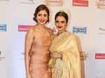Anushka Sharma and Rekha walk the red carpet