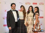 Kumar Mangalam Birla with wife Neerja Birla and daughters Ananya Birla and Advaitesha Birla