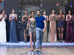 Sony Kaur walks the ramp for designer Gavin Miguel