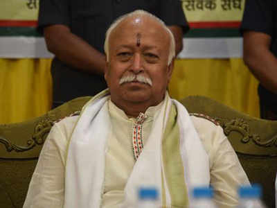 Mohan Bhagwat: Not in the presidential race, says RSS chief Mohan ...