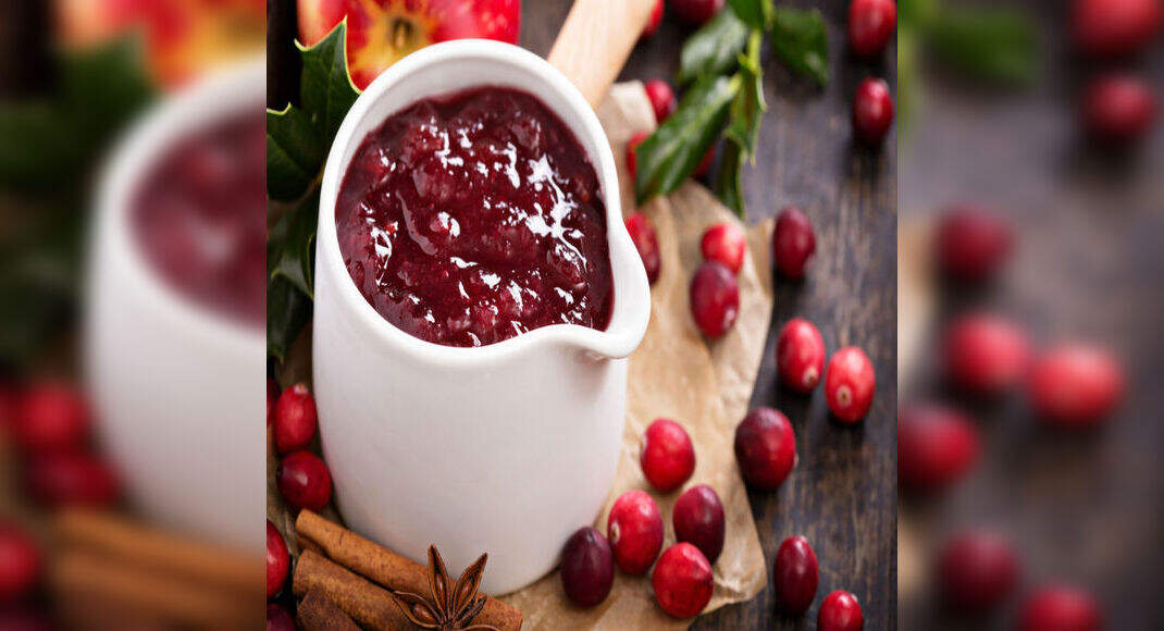 Port Sweetened Cranberry Sauce Recipe: How to Make Port Sweetened Cranberry Sauce Recipe | Homemade 