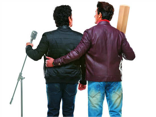 Sachin Tendulkar makes his singing debut with Sonu Nigam