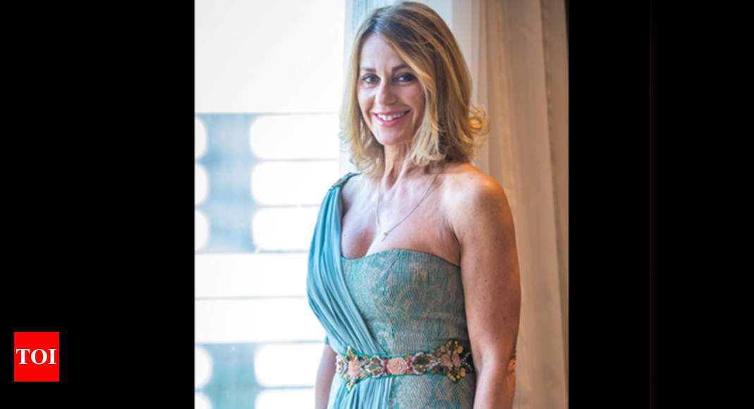 Pics: Former ace gymnast Nadia Comaneci stuns in a saree dress | Hindi ...