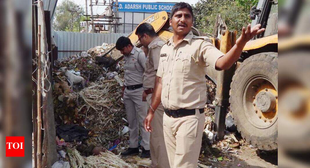 Toddler’s body found in garbage dump Gurgaon News Times of India