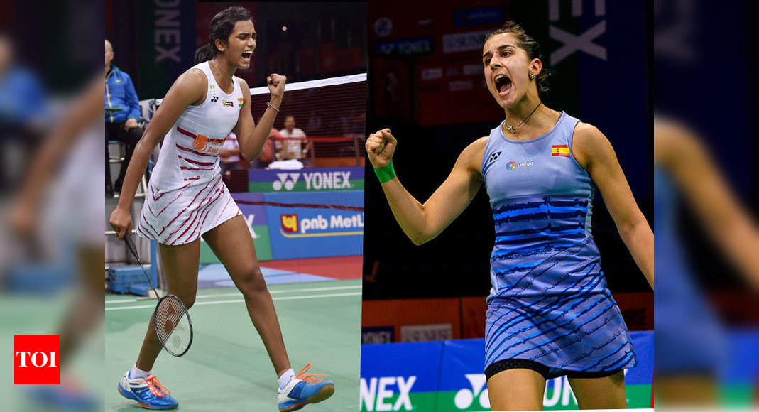 Pv Sindhu V Carolina Marin The Rivalry So Far Badminton News Times Of India
