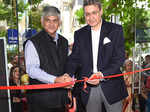 Thomas Varghese and Rajiv Dube during the new store launch