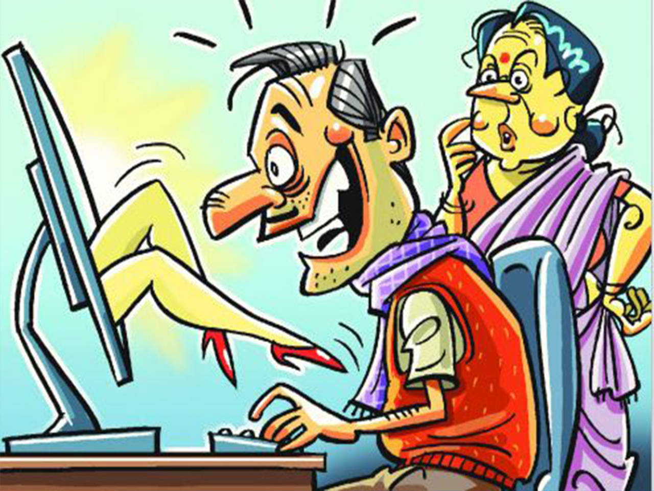 Outfit claims professor caught watching porn | Vadodara News - Times of  India