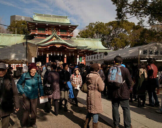Tomioka Hachimangu Flea Market