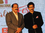 Nandakumar and Ajith Ravi during the 5th edition of International Fashion Fest