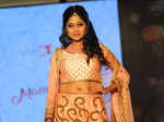 Samantha walks the ramp