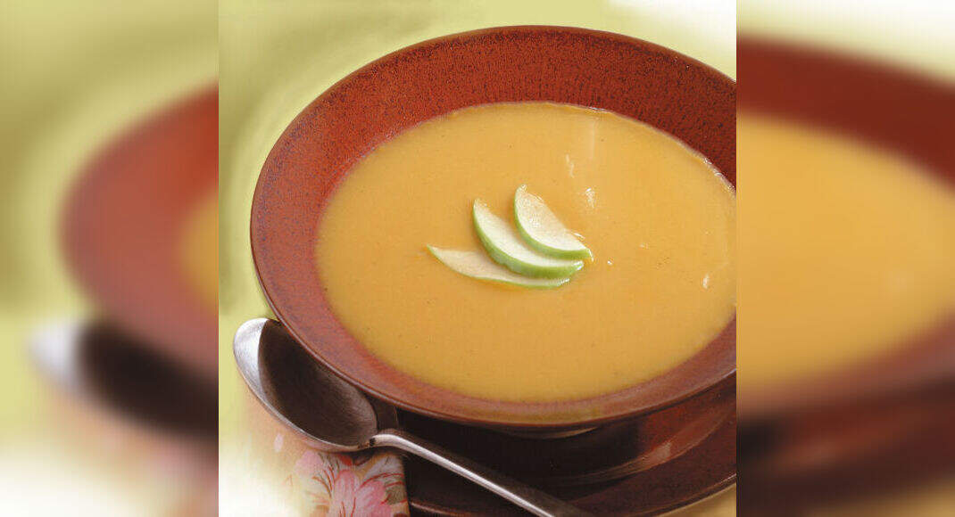 Speedy Apple Squash Soup Recipe: How to Make Speedy Apple Squash Soup Recipe | Homemade Speedy Apple