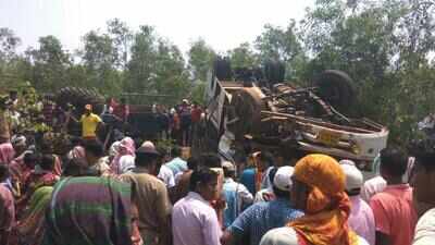 Five killed in bus-tractor collision at Odisha's Rairangpur