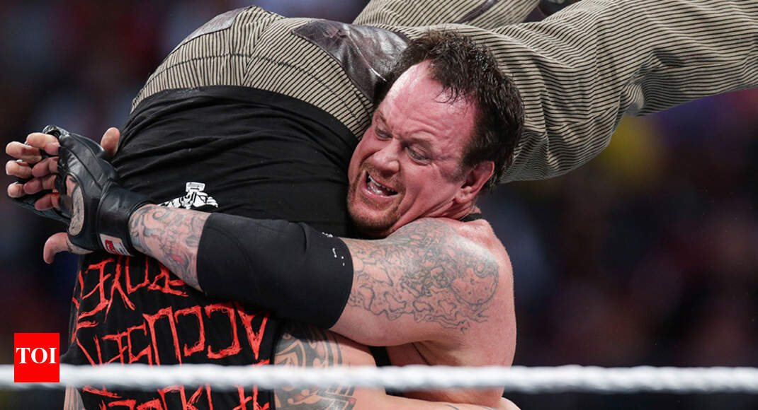 Final chokeslam End of Undertaker’s reign on ring Kolkata News