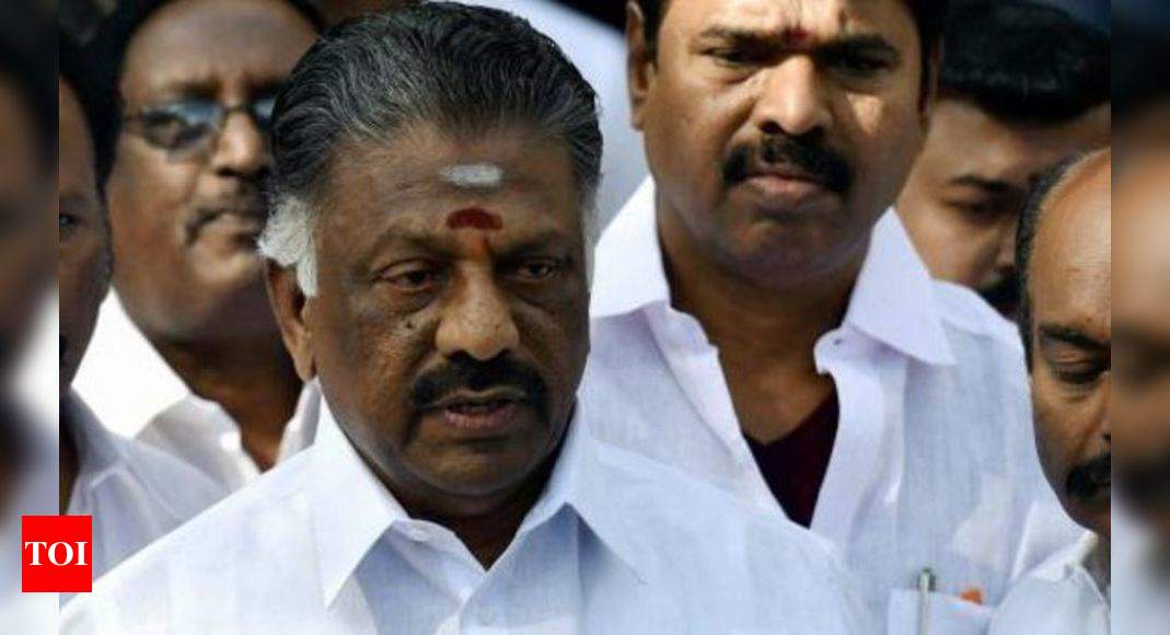 O Panneerselvam and Edappadi K Palaniswami factions plot reunion ...