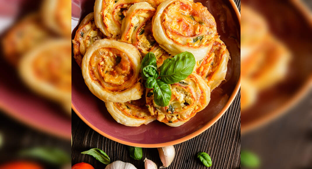 Tomato-Mozzarella Rolls Recipe: How to Make Tomato-Mozzarella Rolls ...