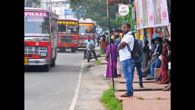 MSRTC employees demand permanent police deployment at CBS