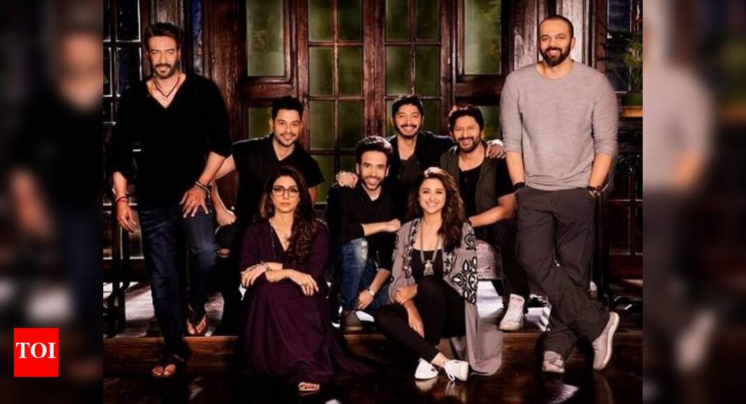 Watch Golmaal Again Shoot Is One Big Non Stop Party Hindi Movie News Times Of India