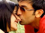 Katrina kissing Ranbir
