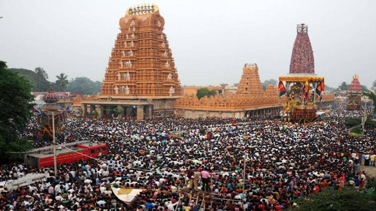 Thousands throng Nanjangud to take part in jathra mahotsav | Mysuru News -  