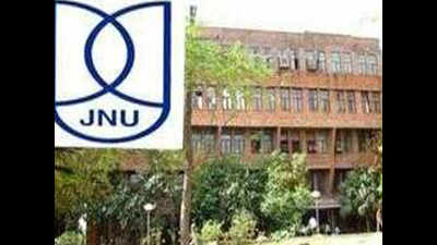 JNU hostellers protest taking away of mess privileges