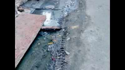 Choked drains mean no Preparation for monsoon
